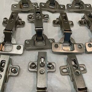 ❤️❤️Kitchen Cabinet Doors Stainless Hinges, New and Used, Pack of 25 Pieces